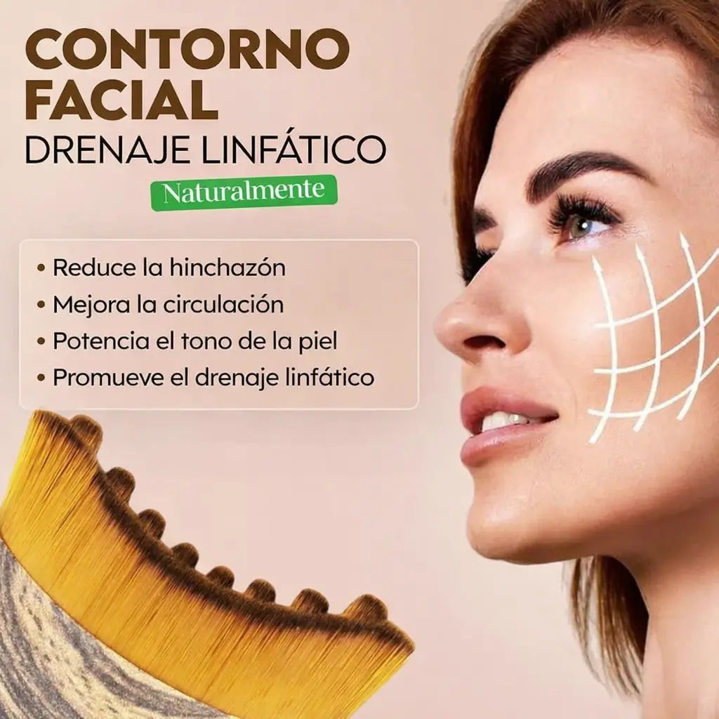 Cepillo facial linfatico