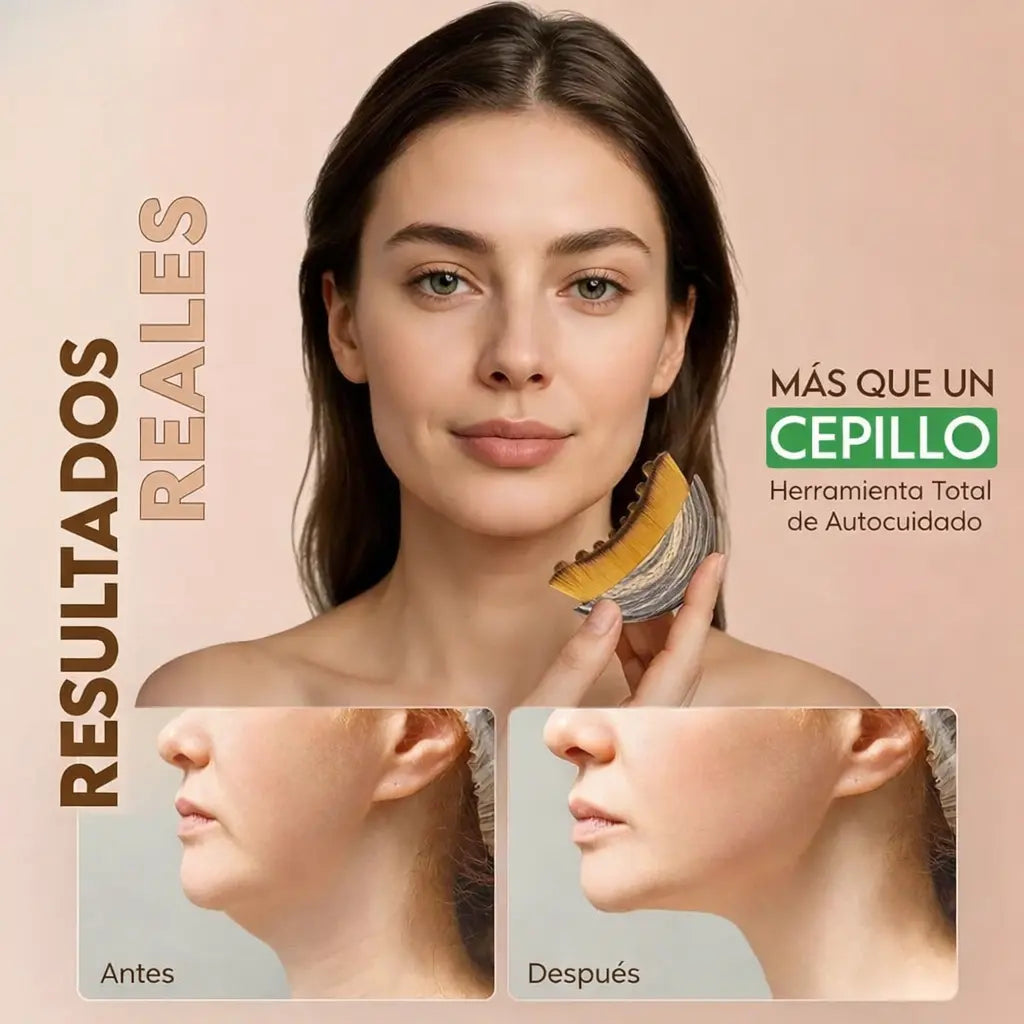 Cepillo facial linfatico