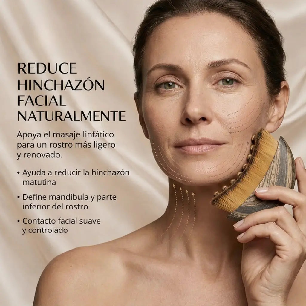 Cepillo facial linfatico